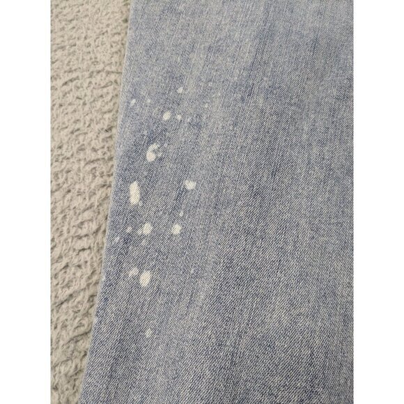 Judy Blue Skinny Jeans Lace Patch Womens 22W Bleach Splash Destroyed Distressed - Picture 15 of 16